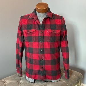 Levi's Red Flannel Button Down